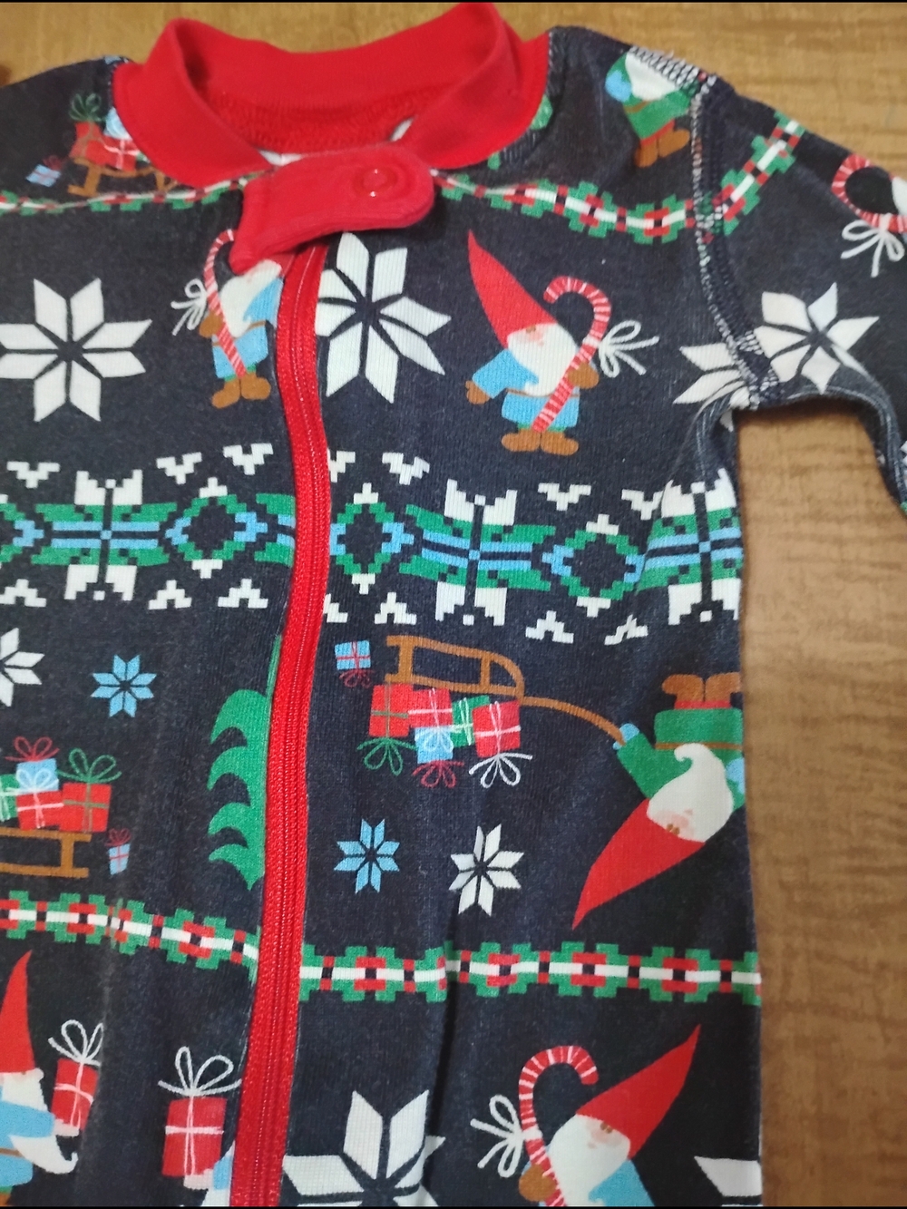 Hanna Andersson Gnome Footless Pajama